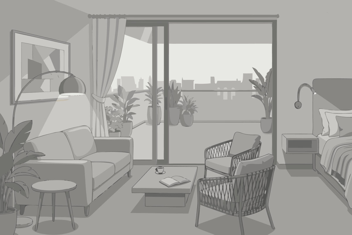 Two-Bedroom Deluxe Apartment